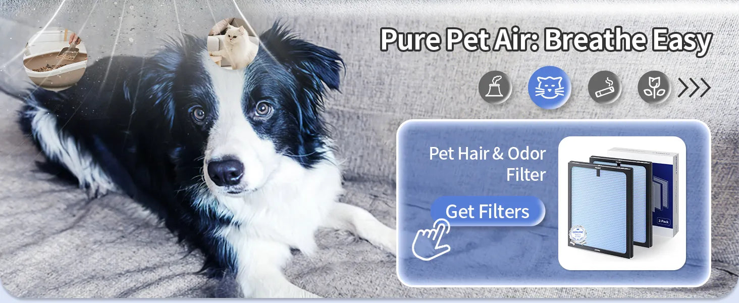 Ecoself Air Purifiers for Home Large Room, with Smart Mode & PM2.5 Air Quality Display, 22dB Sleep Mode & Aromatherapy,Cover Up to 1295 Ft² with 2X Powerful Purification & 360°Air Outlet,HAP603, Bright White